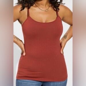Torrid Women's Rust Spaghetti Strap Foxy Cami Size 0(L)
